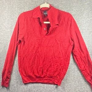 Michael Stars Red Cardigan Sweater
